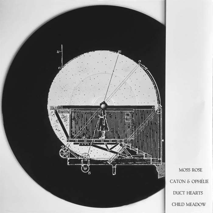 Moss Rose - Caton & OphÃ©lie - Child Meadow - Duct Hearts - split - LP (2018)