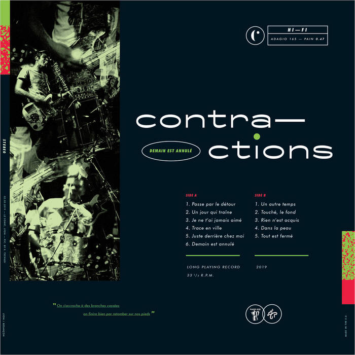 Contractions - Demain est annulÃ© - LP (2019)